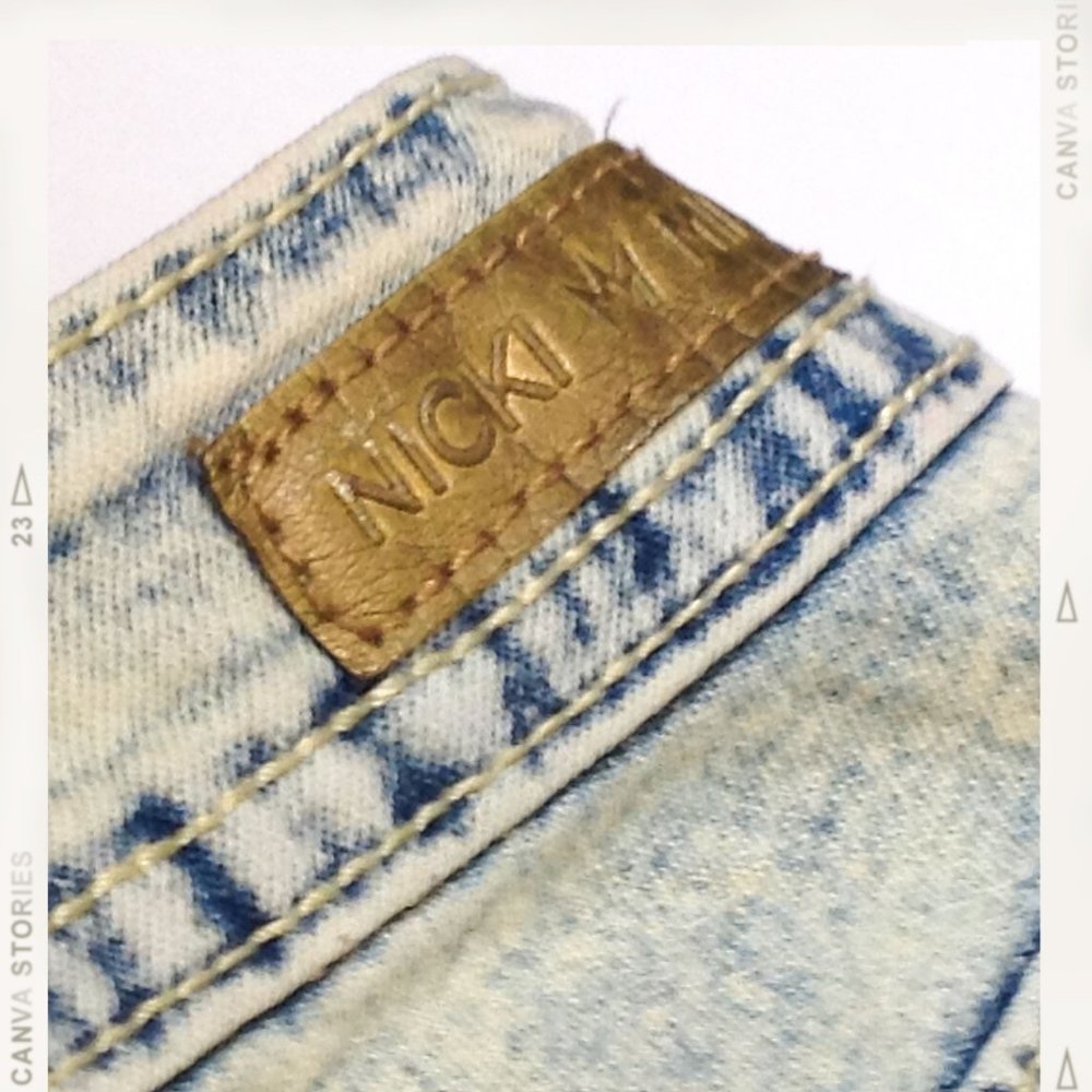 Nicki Minaj Acid Wash Jeans 5/6